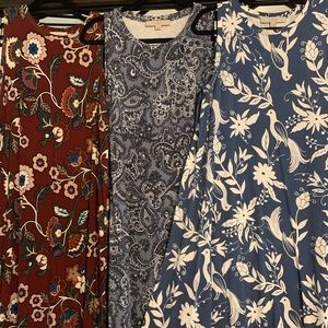 LOFT Swing Tank Dresses